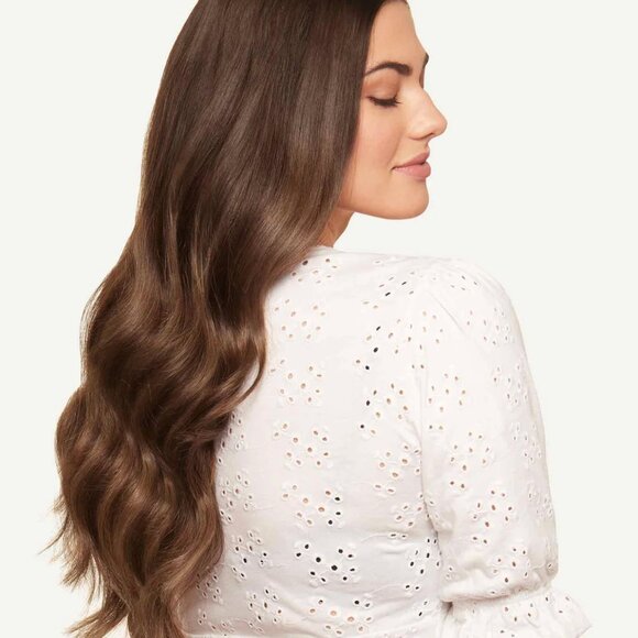 Luxy Hair Extensions - Chocolate Brown Balayage 20" - Picture 5 of 7